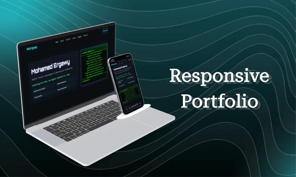 تطوير موقع بورتوفوليو شخصي محترف (portfolio)