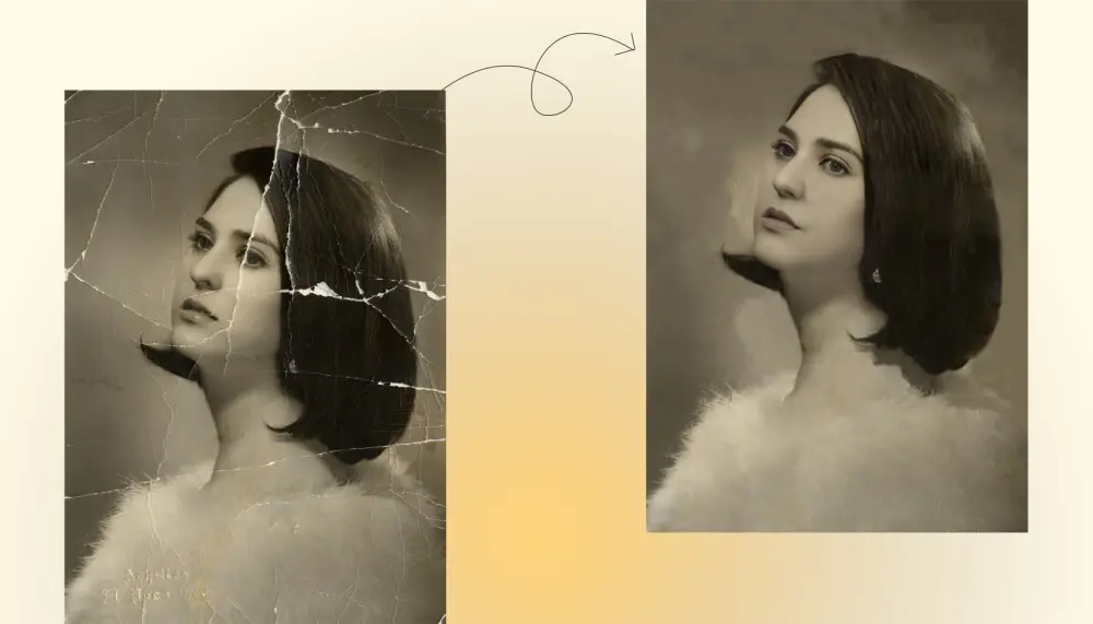 اعد ذكرياتك للحياة: خدمة ترميم الصور القديمة بجودة عالية