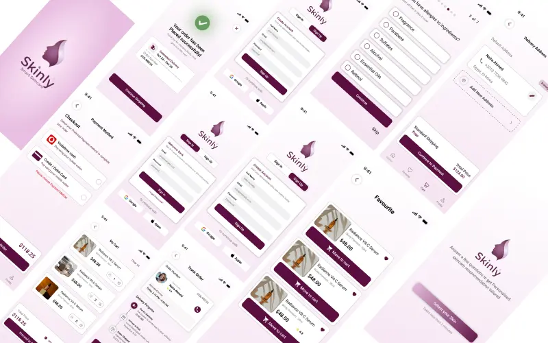 تصميم واجهات مستخدم موبايل Application