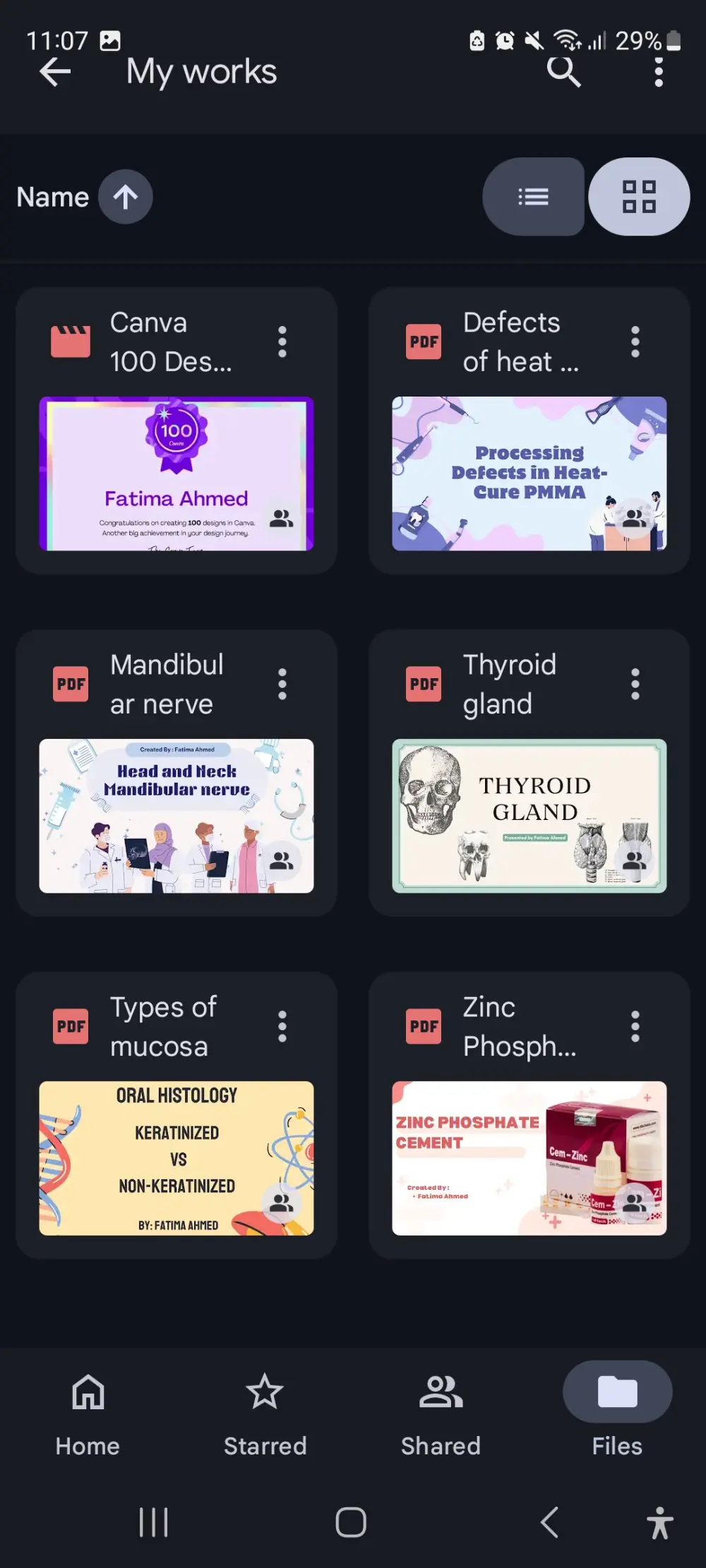 عمل presentation جميل و بسيط، عدد الشرائح (slides) التي تريدها، مع اضافه صور او فيديوهات او animation.