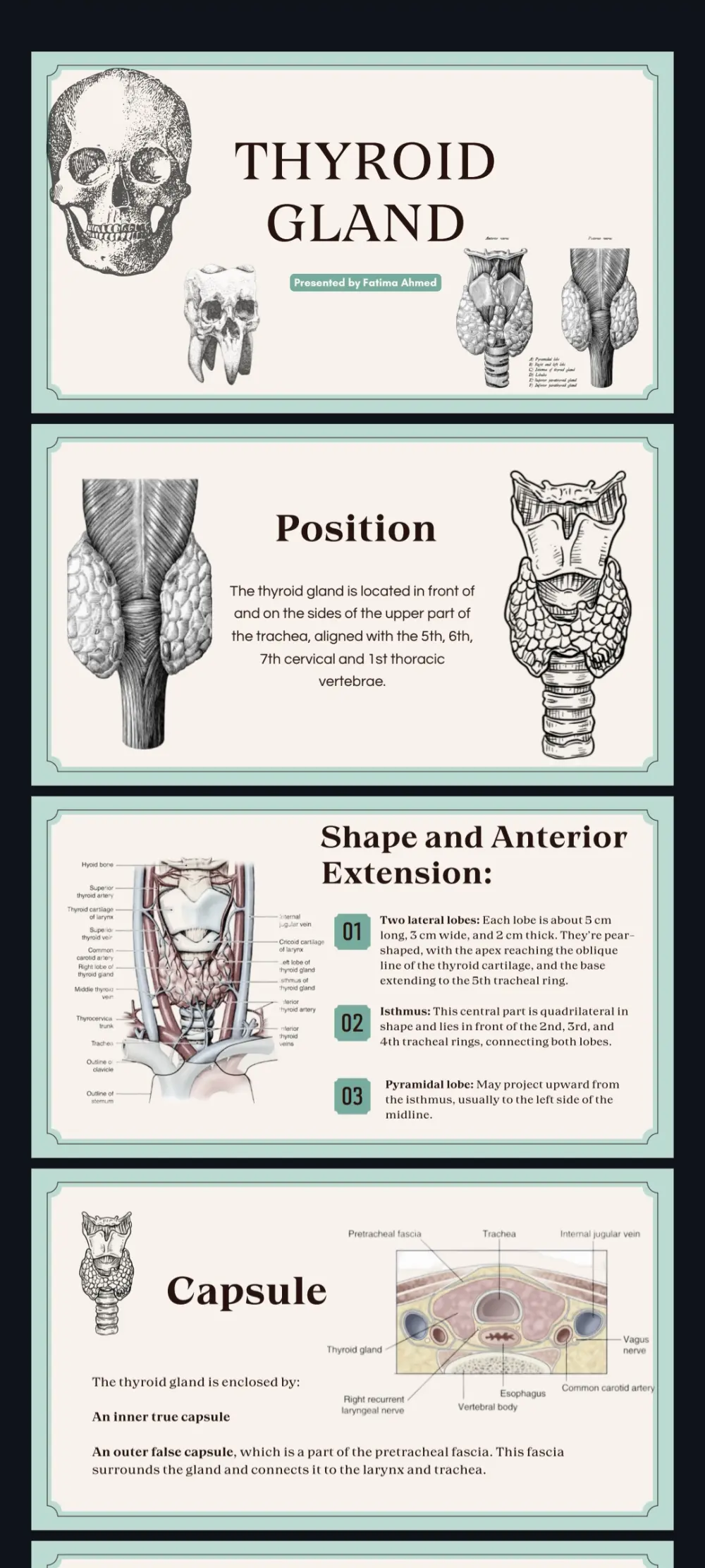 عمل presentation جميل و بسيط، عدد الشرائح (slides) التي تريدها، مع اضافه صور او فيديوهات او animation.