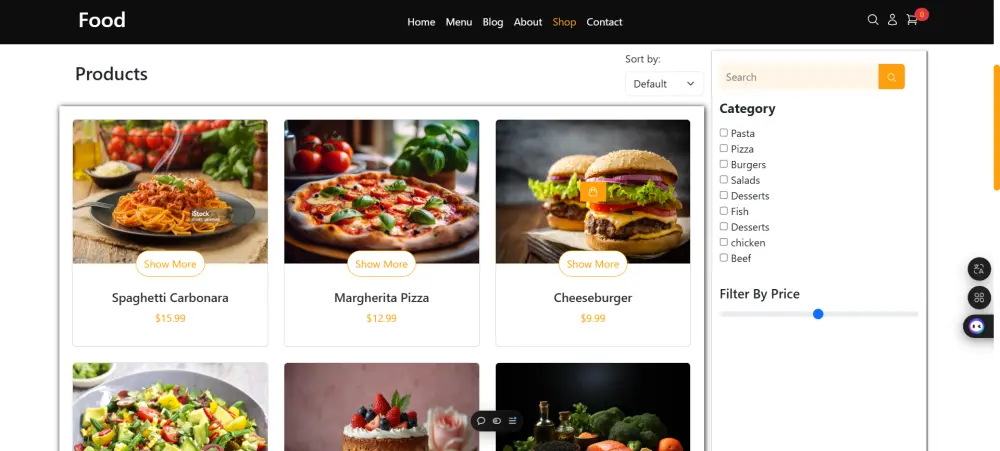 انشاء موقع مبيعات باستخدام Angular