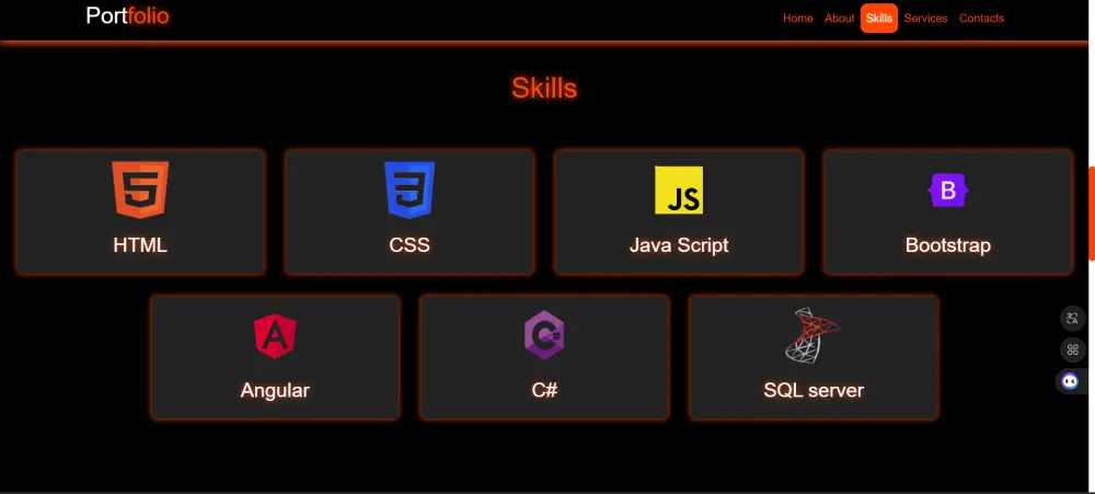 انشاء موقع لعرض اعمالك personal portfolio website