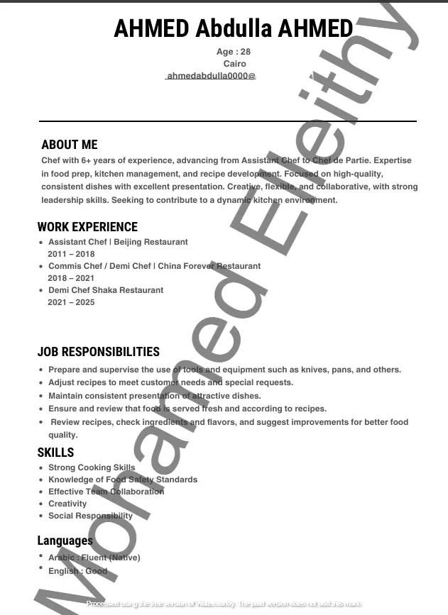 كتابة وتصميم CV احترافي متوافق مع أنظمة التتبع (ATS)