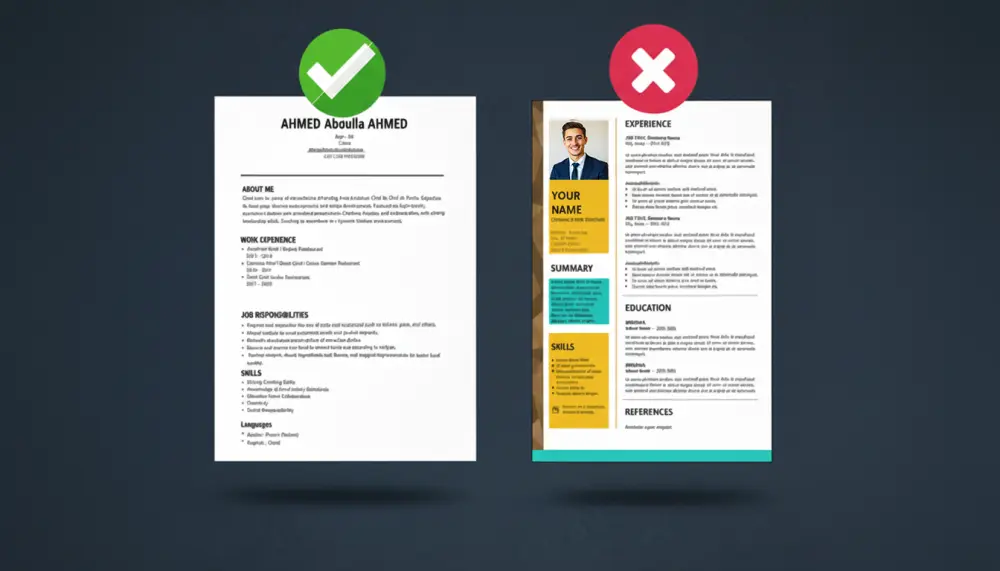 كتابة وتصميم CV احترافي متوافق مع أنظمة التتبع (ATS)