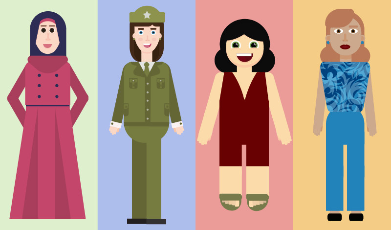 تصميم شخصية أو كائن فلات ارت كامل وأحترافي