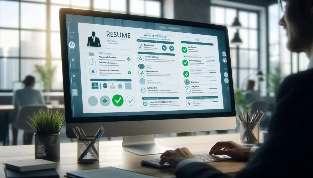 عمل cv سيرة ذاتية موافق مع نظام ATS