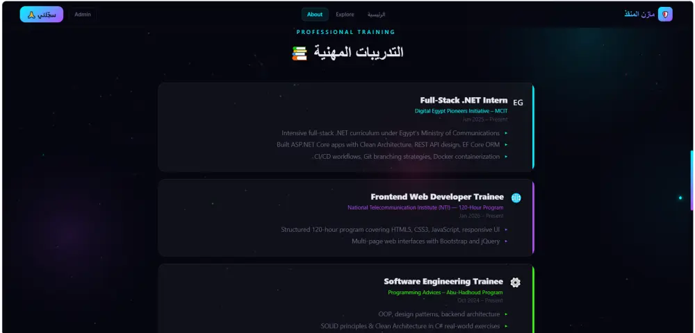 تصميم وبرمجة موقع ويب احترافي متجاوب وسريع يساعدك على عرض خدماتك بشكل مميز