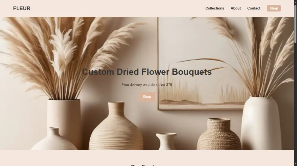 سأقوم بتحويل تصميمك من Figma إلى Landing Page متكاملة باستخدام HTML و CSS.