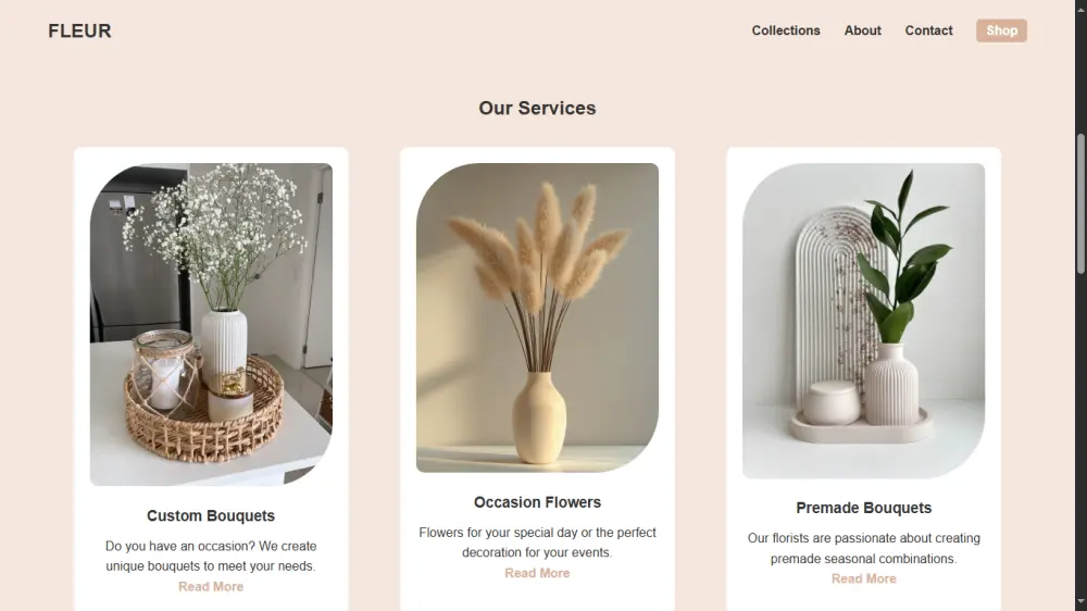 سأقوم بتحويل تصميمك من Figma إلى Landing Page متكاملة باستخدام HTML و CSS.
