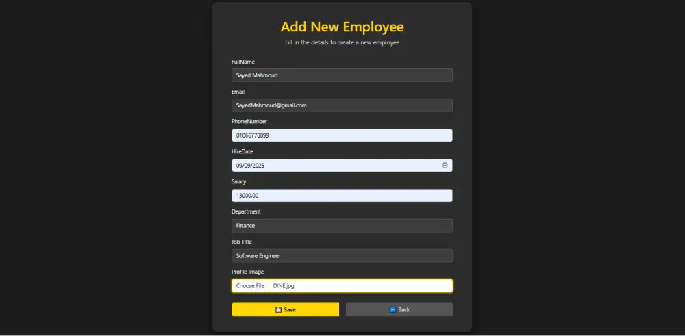 تطوير مشروع ويب باستخدام ASP.NET MVC وC# وربط قاعدة بيانات SQL