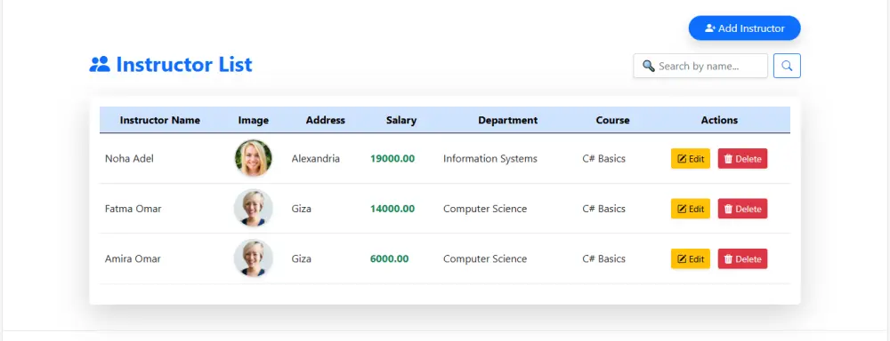 تطوير مشروع ويب باستخدام ASP.NET MVC وC# وربط قاعدة بيانات SQL