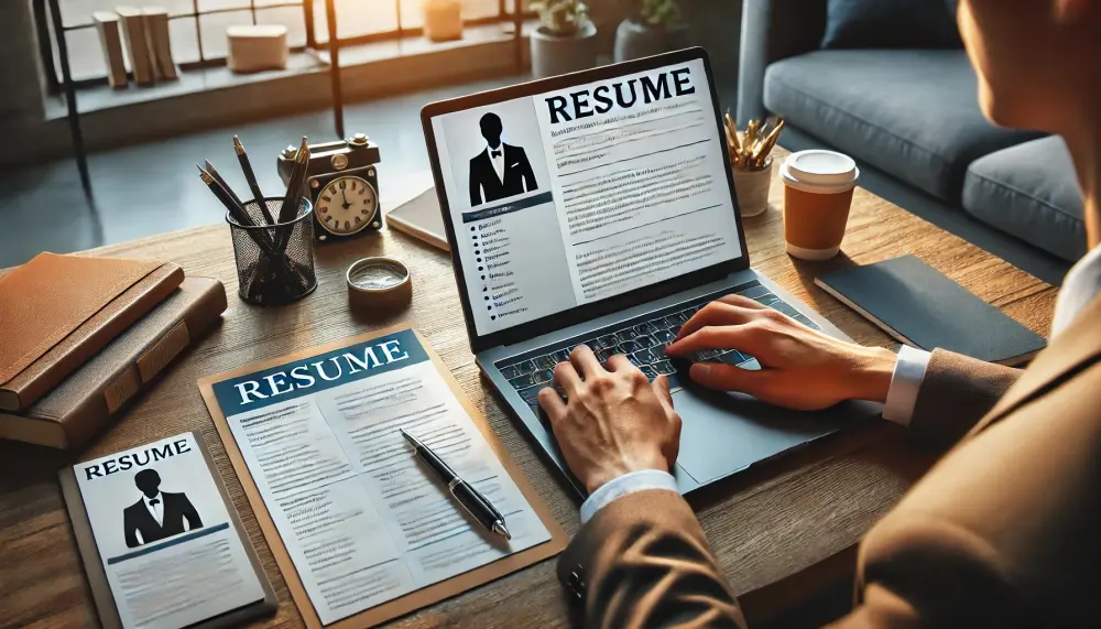 كتابة وتصميم سيرة ذاتية محترفة