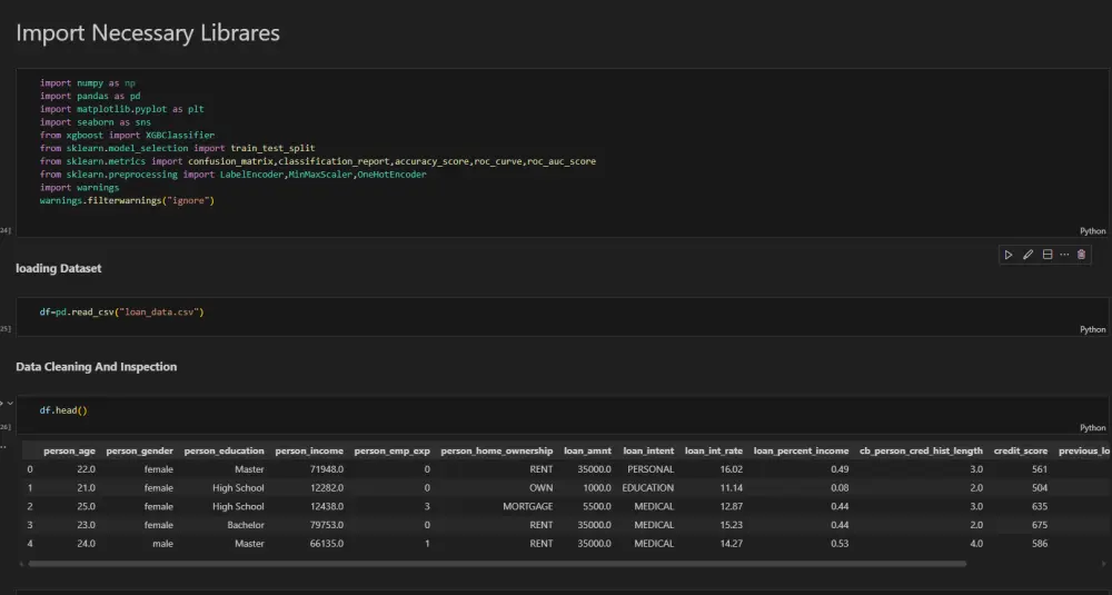 بناء مودل تعلم الاله machine learning model
