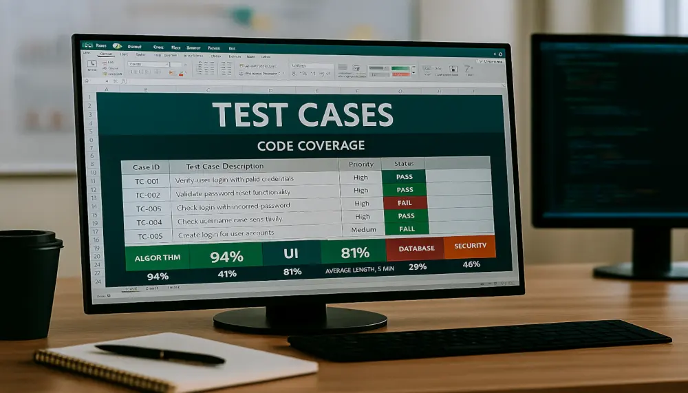 اختبار برمجيات احترافي مع تقارير دقيقة