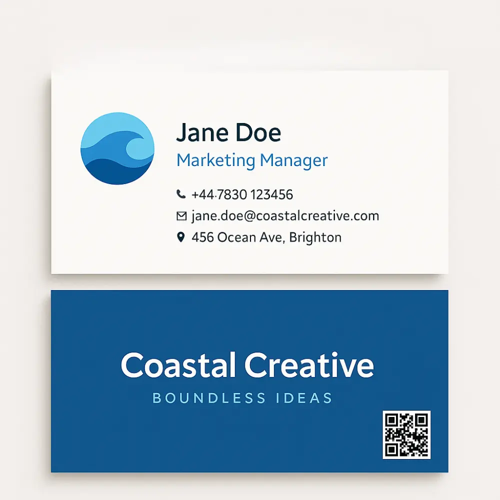 تصميم بطاقة عمل (بزنس كارد) احترافية تعكس هوية مشروعك أو شركتك بشكل مميز وجذاب.