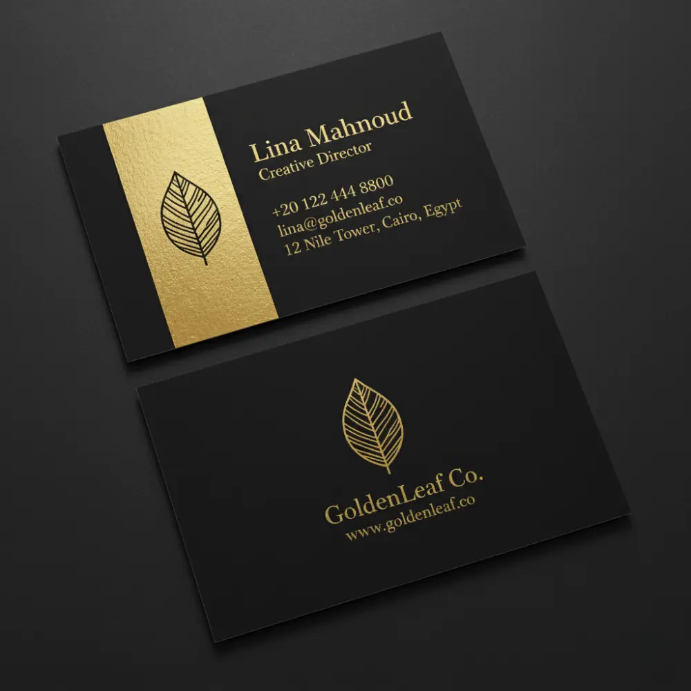 تصميم بطاقة عمل (بزنس كارد) احترافية تعكس هوية مشروعك أو شركتك بشكل مميز وجذاب.