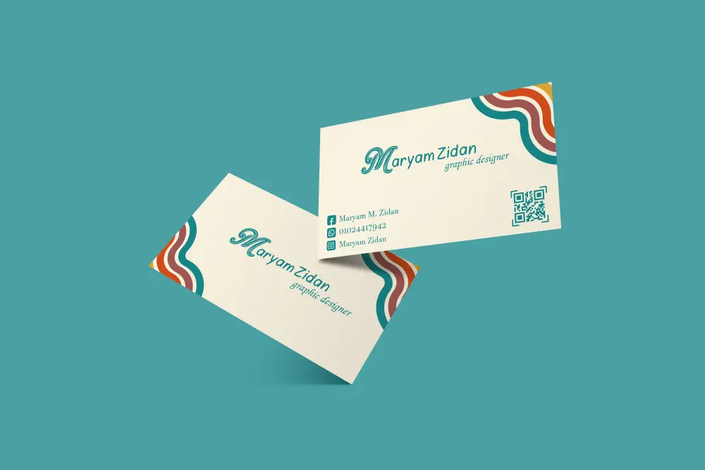 تصميم بطاقة عمل (بزنس كارد) احترافية تعكس هوية مشروعك أو شركتك بشكل مميز وجذاب.