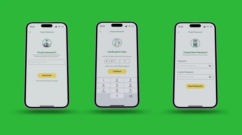 تصميم واجهة تطبيق أو موقع