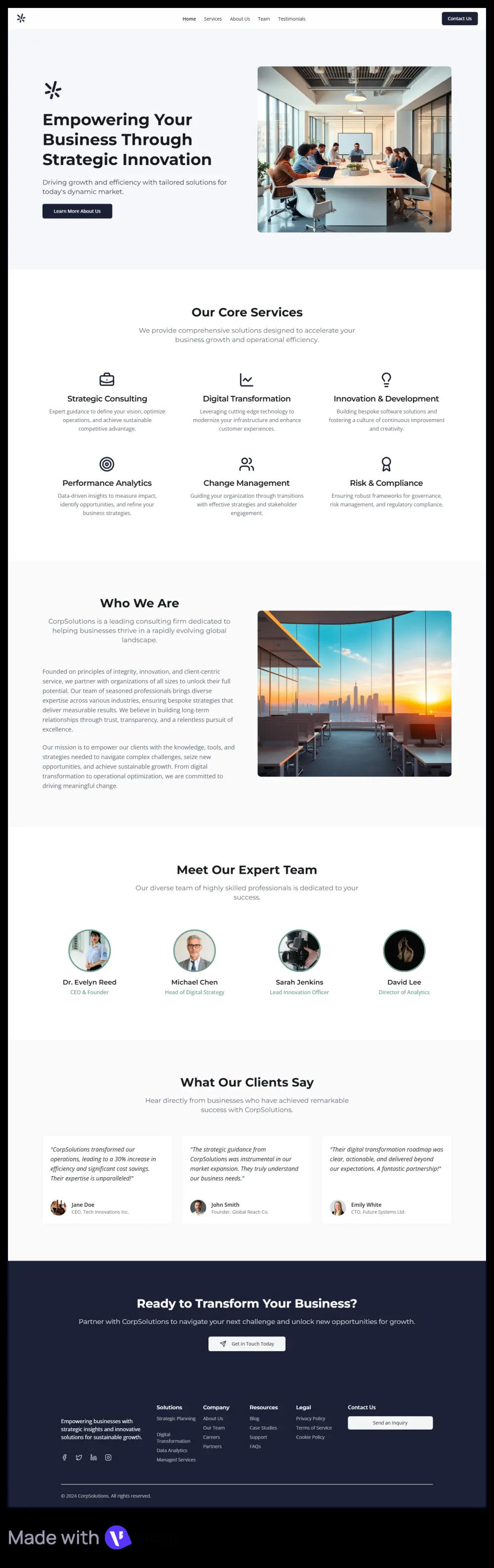 تصميم واجهة صفحة هبوط عصرية بتجربة مستخدم مميزة