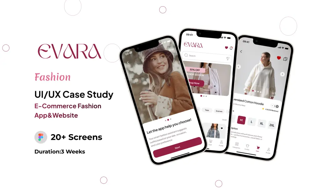 تصميم واجهات وتجربة مستخدم احترافية لتطبيقات الويب والموبايل