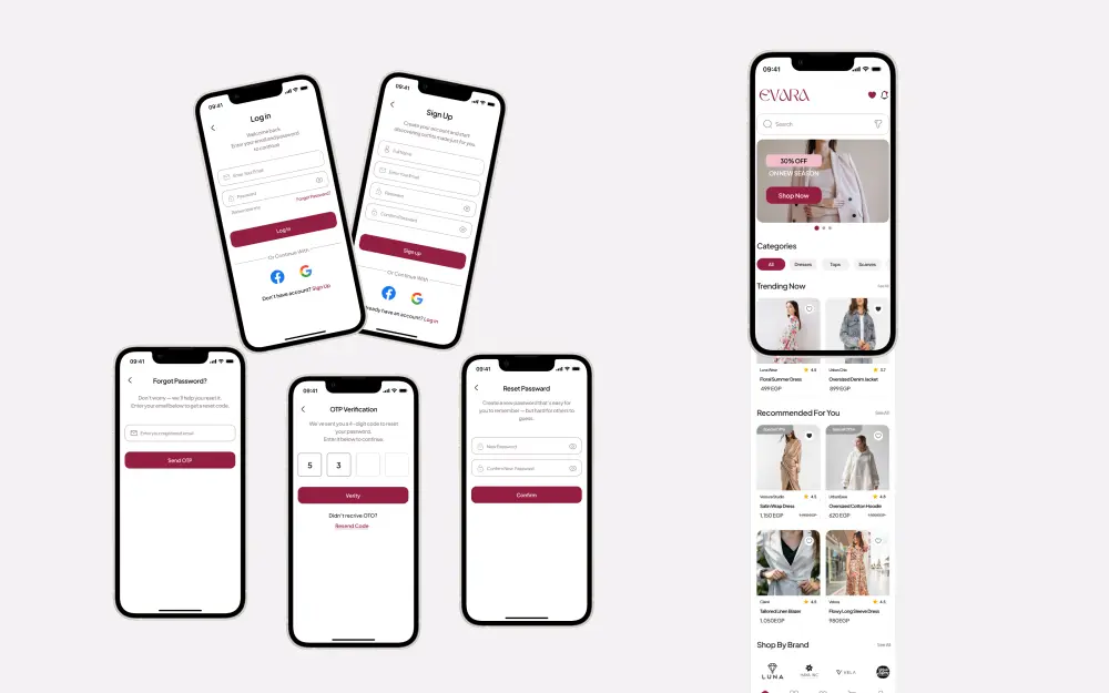 تصميم واجهات وتجربة مستخدم احترافية لتطبيقات الويب والموبايل