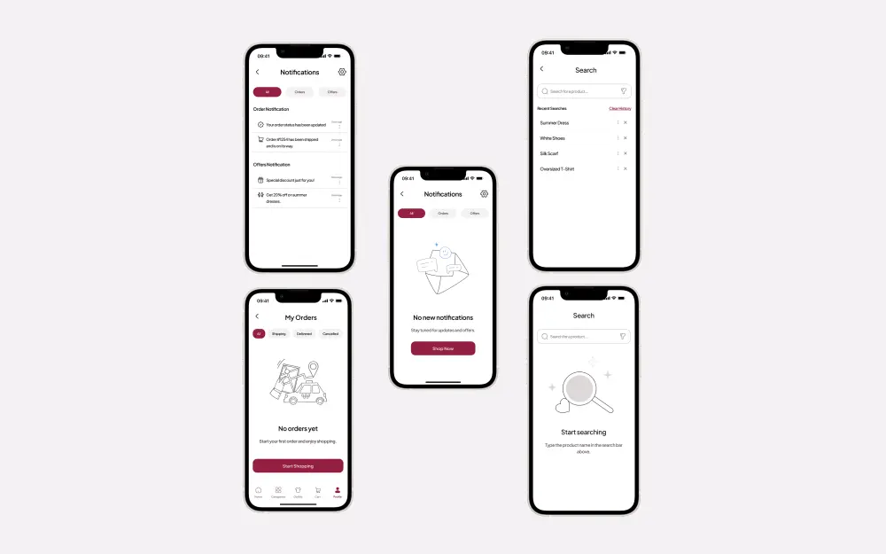 تصميم واجهات وتجربة مستخدم احترافية لتطبيقات الويب والموبايل