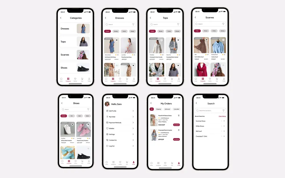 تصميم واجهات وتجربة مستخدم احترافية لتطبيقات الويب والموبايل