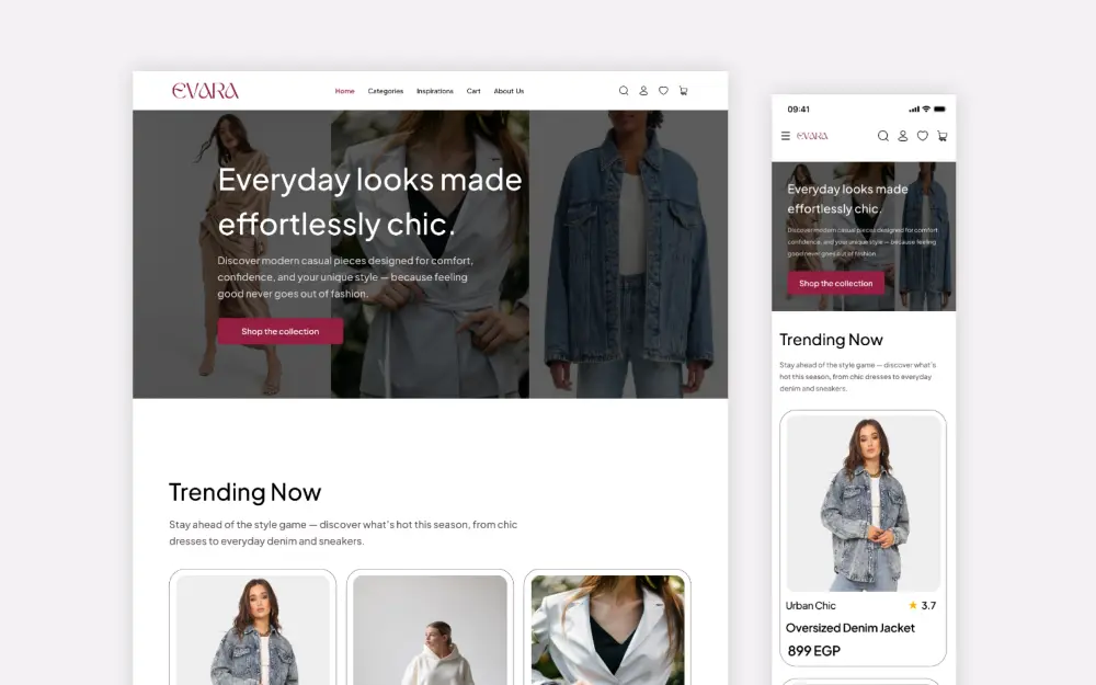 تصميم واجهات وتجربة مستخدم احترافية لتطبيقات الويب والموبايل