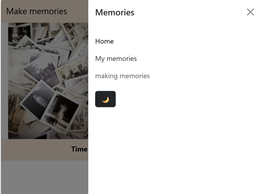 واجهة صفحة ويب