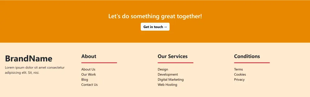 واجهة صفحة ويب