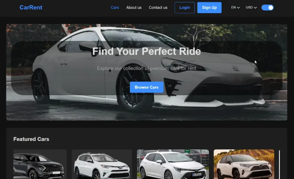 تصميم صفحة هبوط احترافية ومتجاوبة بـ HTML و CSS و JavaScript