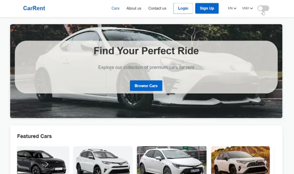 تصميم صفحة هبوط احترافية ومتجاوبة بـ HTML و CSS و JavaScript
