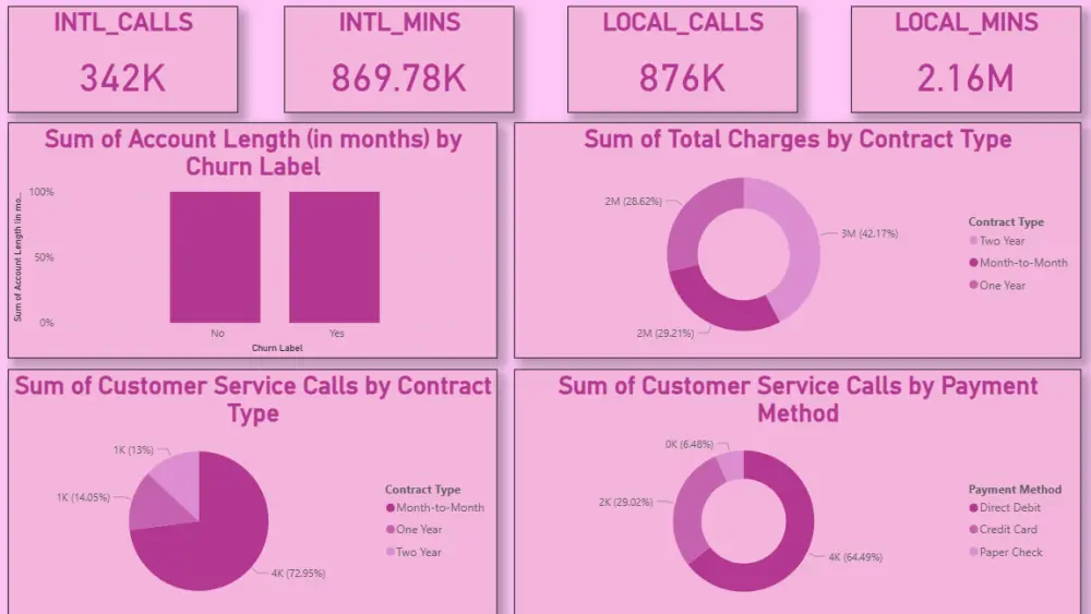 تنظيف وتحليل البيانات وتصميم لوحة تحكم احترافية