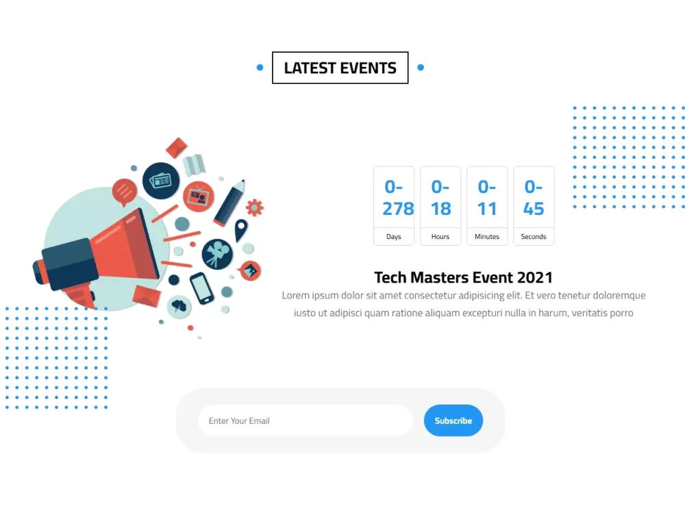 تصميم موقع landing Page  بستخدام HTML,CSS,Javascript,Bootstrape