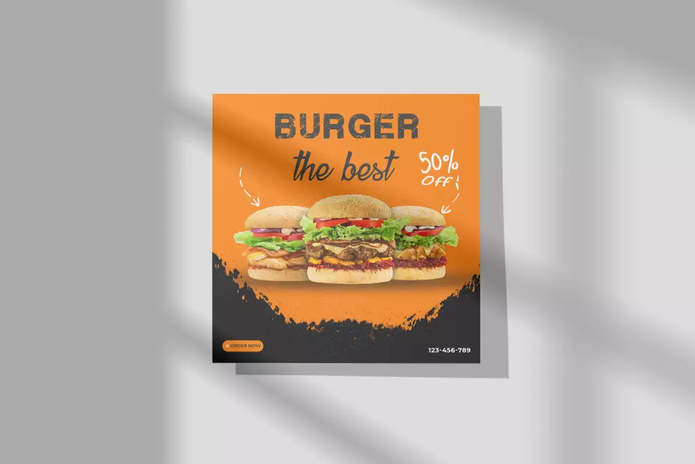 تصميم بوست اعلان سوشيال ميديا