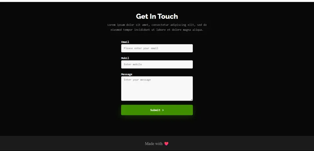 إنشاء موقع احترافي متجاوب باستخدام HTML وCSS وJS وBootstrap