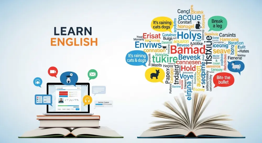 كورس تأسيس القراءة والكلمات وزيادة الحصيلة اللغوية مع تعليم الـ Idioms أونلاين