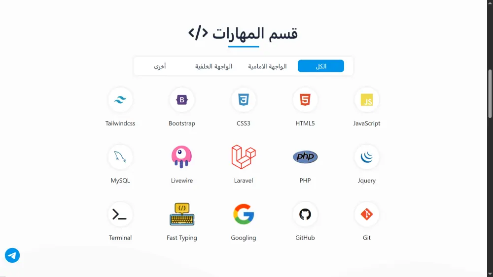 تصميم portfolio احترافي بتقنيات حديثة لعرض مهاراتك بشكل مميز