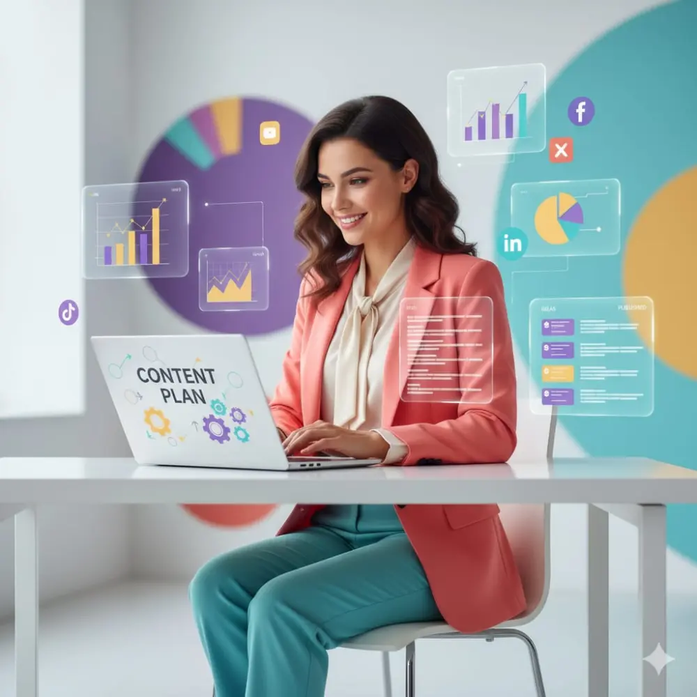 اصنع خطة محتوى ذكية تحقق أهدافك بسهولة.