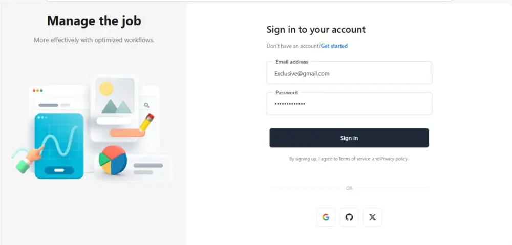 تصميم وتنفيذ موقع E-Commerce احترافي مع نظام تسجيل دخول وتسجيل جديد (Login & SignUp) باستخدام React و javaScript