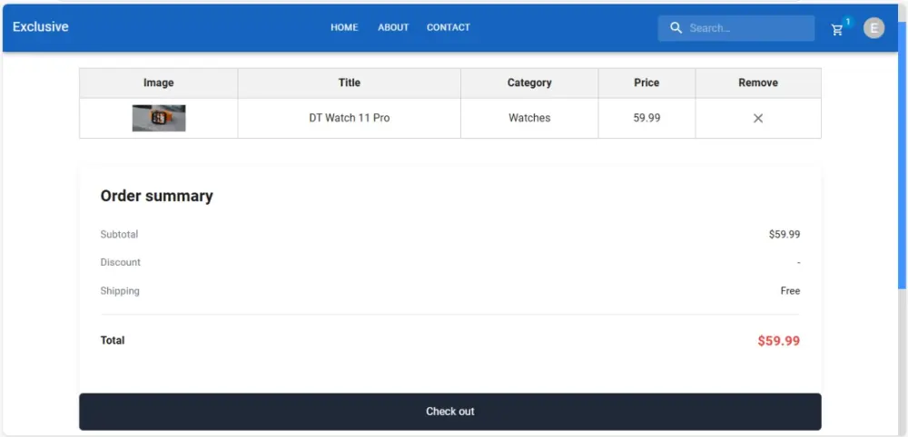 تصميم وتنفيذ موقع E-Commerce احترافي مع نظام تسجيل دخول وتسجيل جديد (Login & SignUp) باستخدام React و javaScript