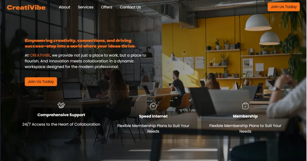 تصميم قسم واحد (One Section) لصفحة هبوط احترافية وسريعة