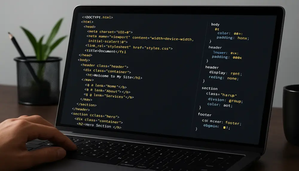 تحويل تصميمك إلى صفحة ويب متجاوبة باستخدام html-css