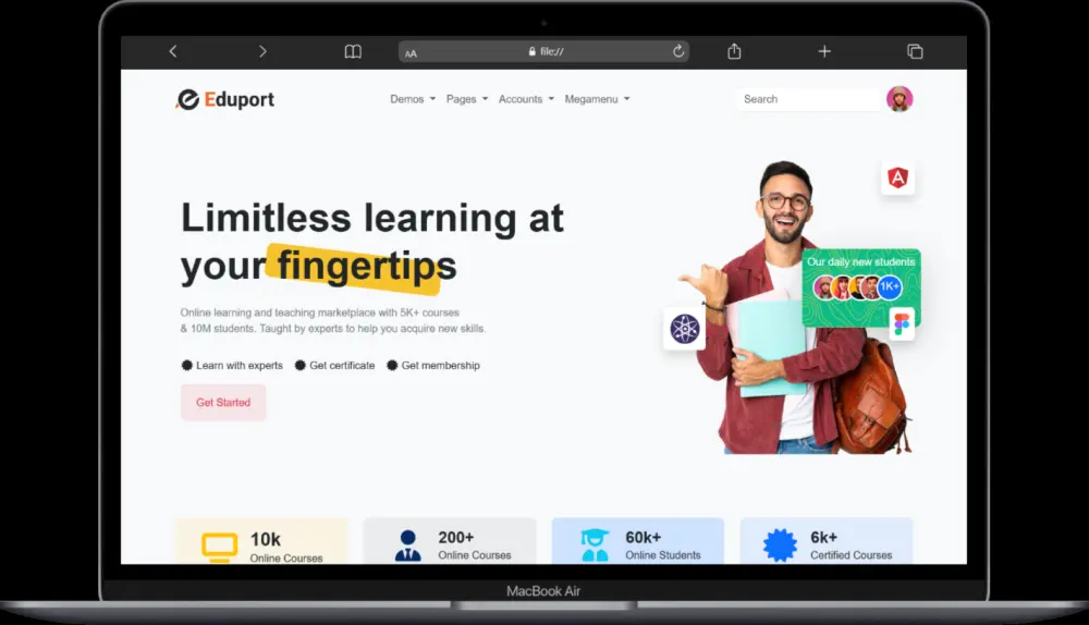 تصميم Landing Page احترافية لنشاطك التجاري أو شركتك