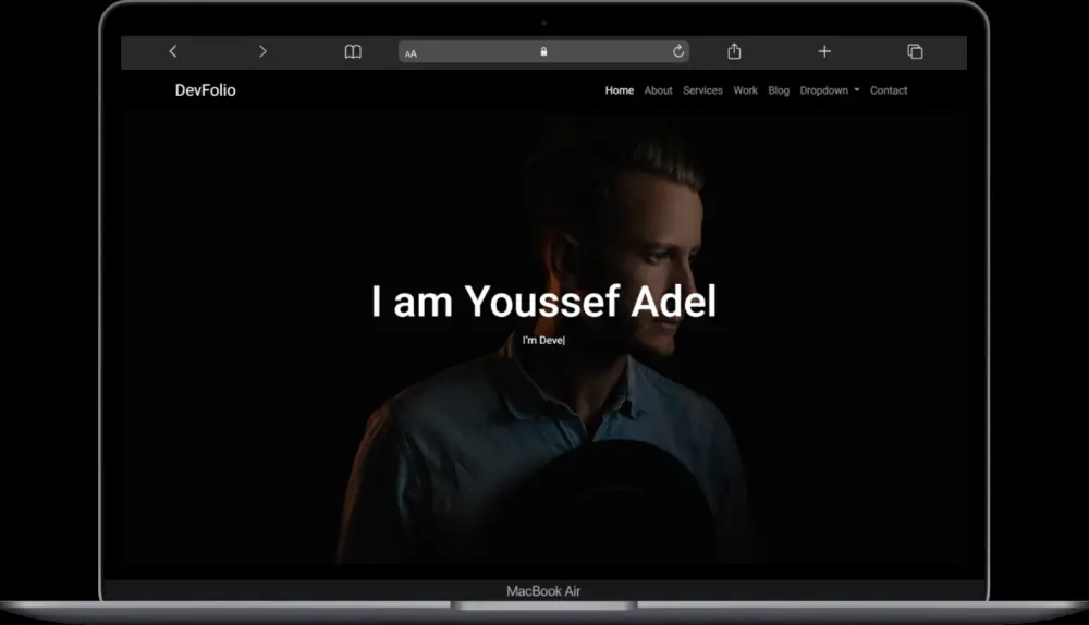 تطوير portfolio احترافي وجذاب وعصري لعرض مهاراتك بشكل مميز