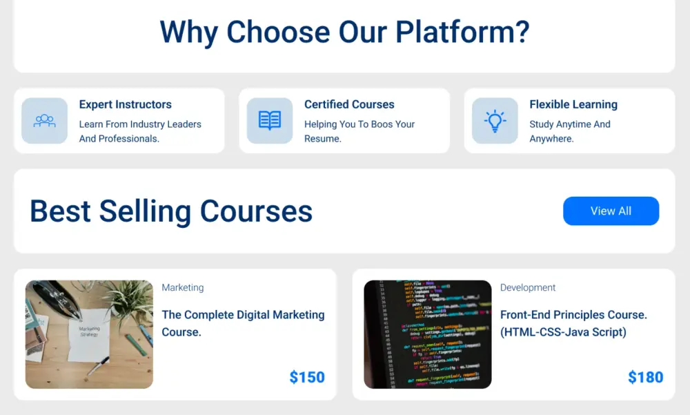 موقع إلكتروني احترافي يعكس هوية مشروعك بجودة عالية