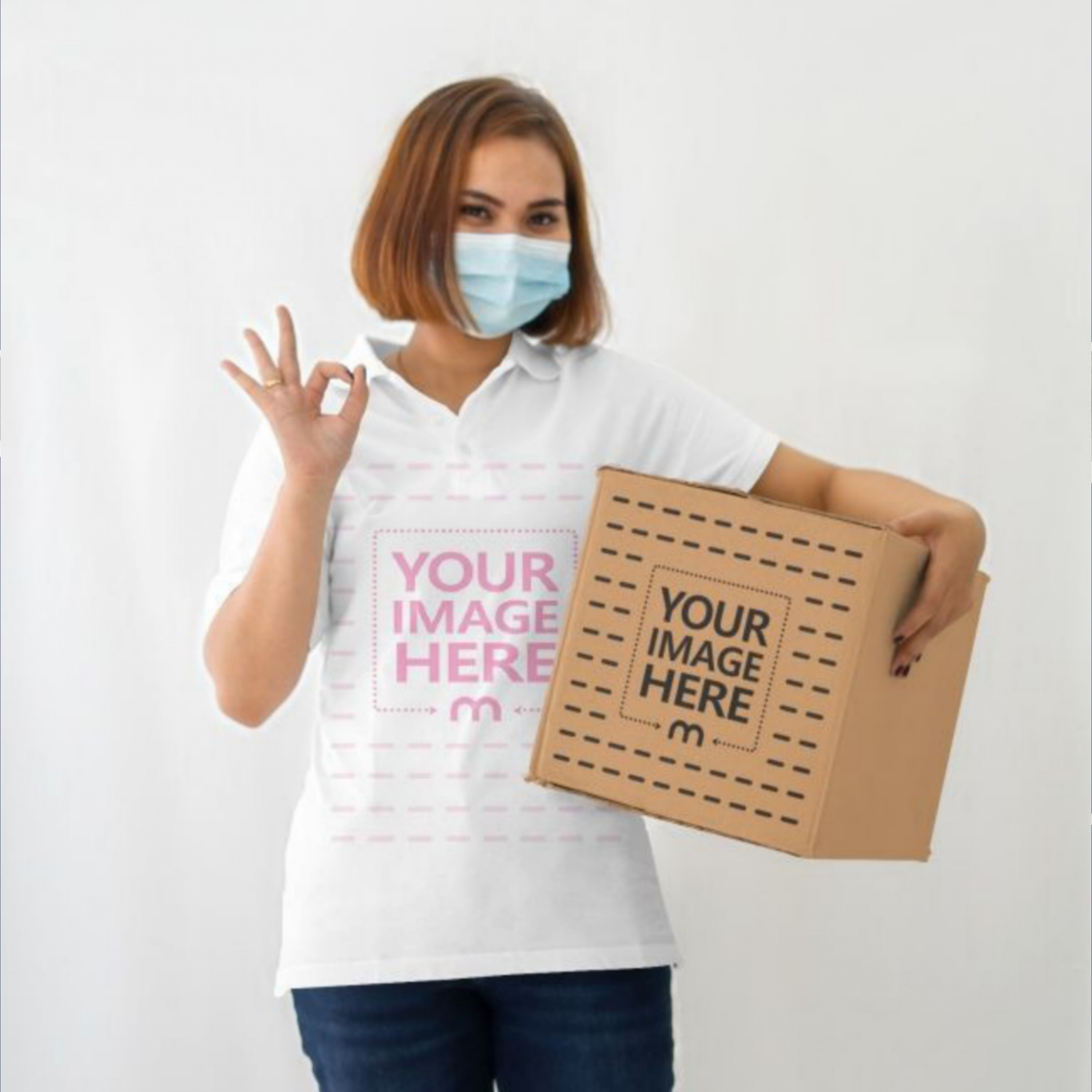 Mock-ups - وضع اللوجو او الديزاين ع اي منتج.