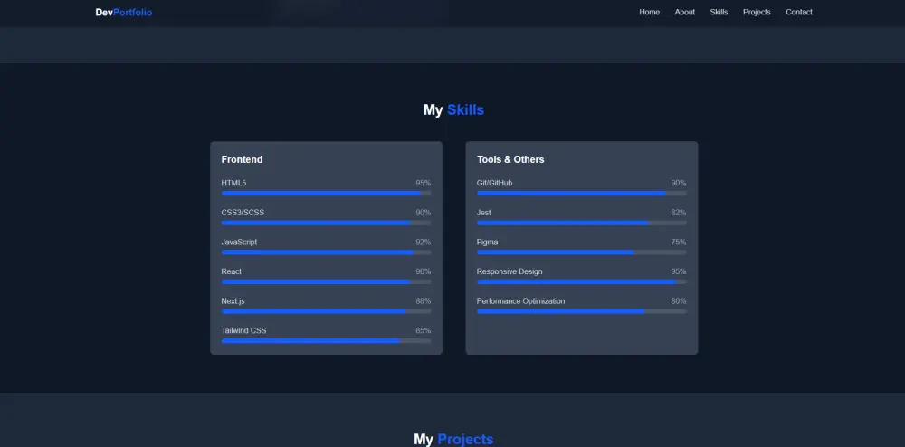 تطوير معرض اعمال احترافي (Portfolio)