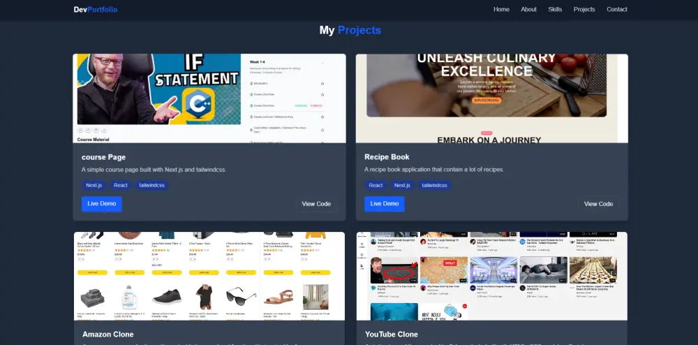 تطوير معرض اعمال احترافي (Portfolio)